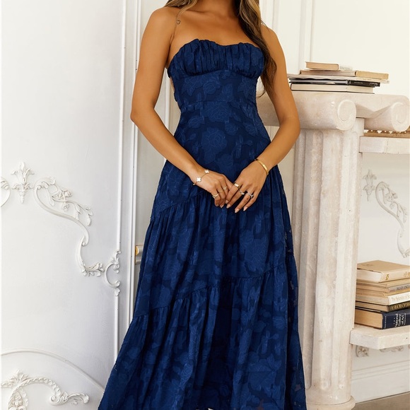 Hello Molly Dresses & Skirts - Hello Molly Fashion Revolution Maxi Dress in Navy